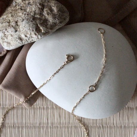 norme necklace (Bold) / K10