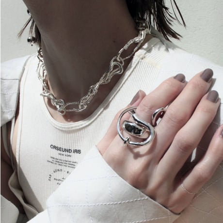 Clay necklace