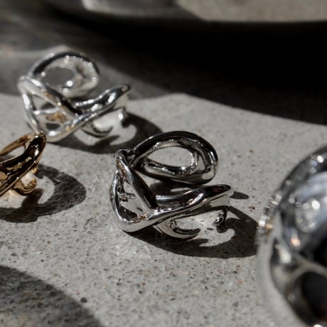 Tribal cuff ring