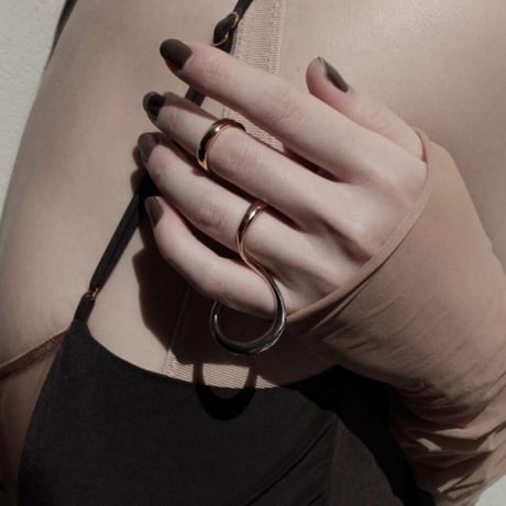 Connect eight loop ring (small/2P) (mix color)
