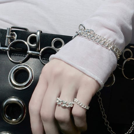 Carabiner loop bracelet
