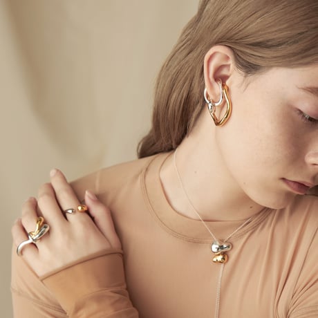 Clarity earcuff ring (mix color)
