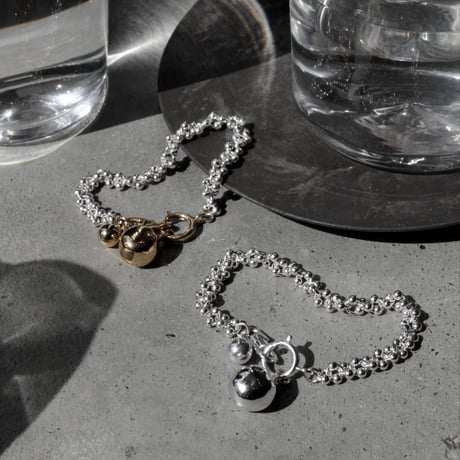 Pome chain bracelet