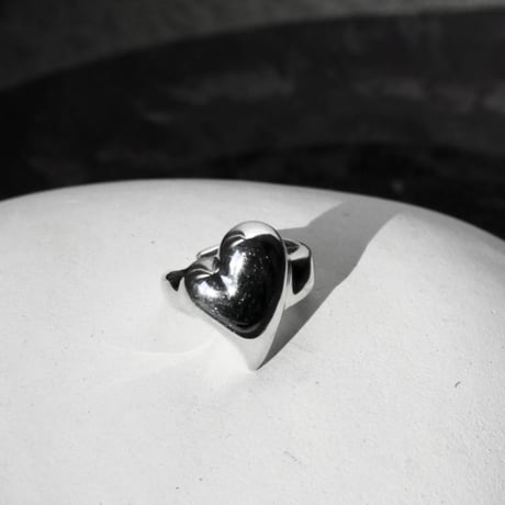 Heart mini cuff / Silver【Silver 925 product】