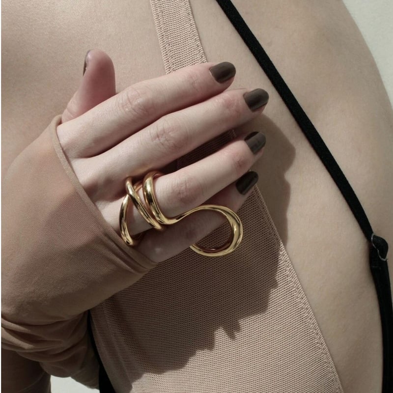 Eight loop ring (1P) (one color) | Soierie Onli