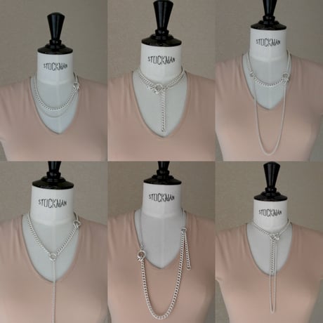 Carabiner loop necklace