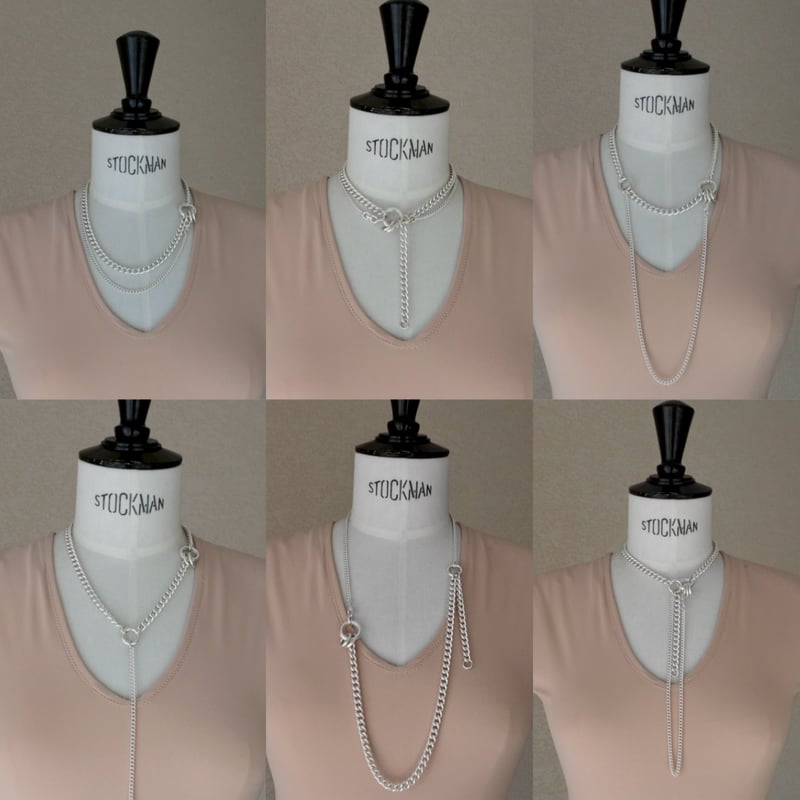 Carabiner loop necklace | Soierie Online Store