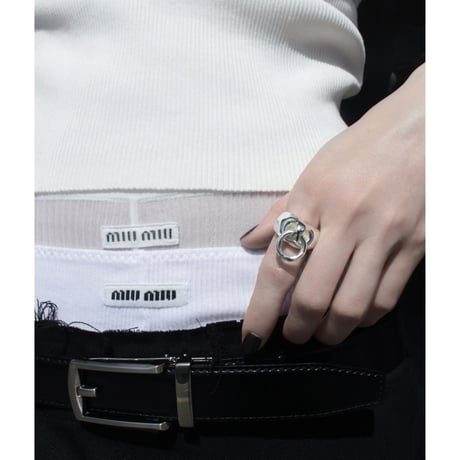 Vintage circle ring