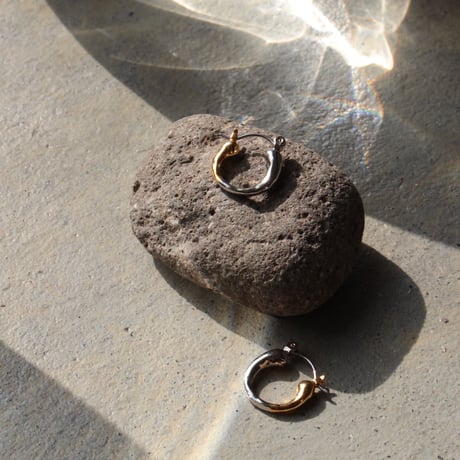 Metal art hoop pierce (mix color)