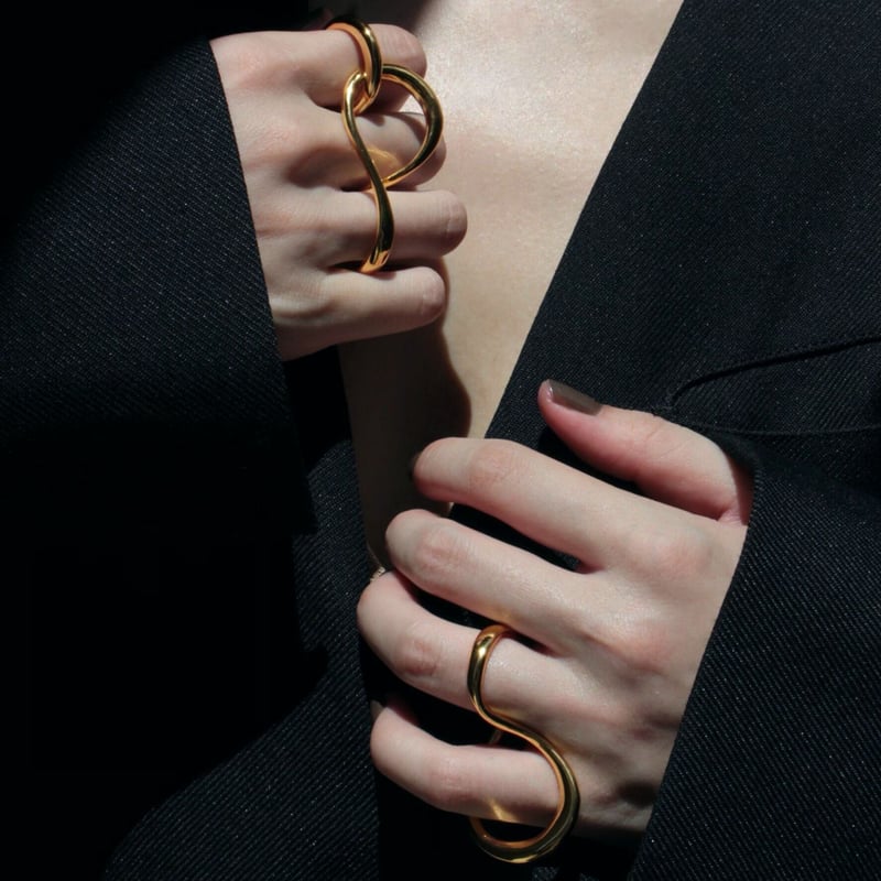 Connect eight loop ring (large/2P) (one color) Connect eight loop ring (large/2P) (one color)