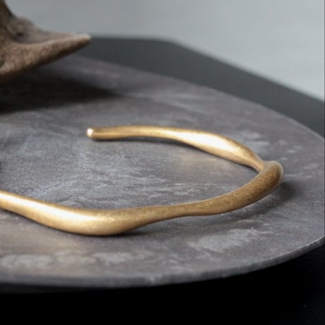 norme dew bangle (Matt) / SV925＋Gold Plated