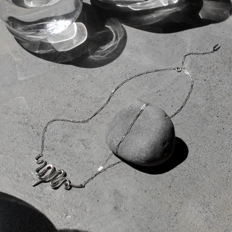 norme pulse necklace / SV925