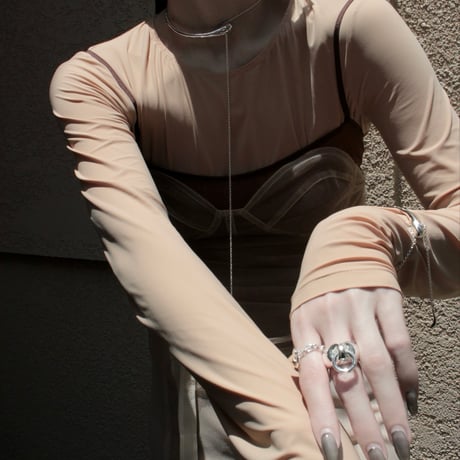 Metal art object bangle