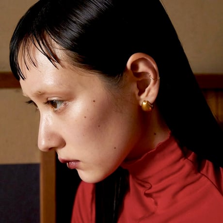 norme true circle half pierce (Matt) / SV925＋Gold Plated