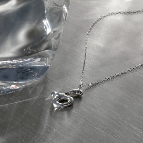 norme numbering necklace / SV925