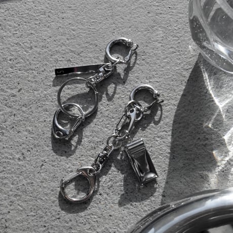 All in keyring earring