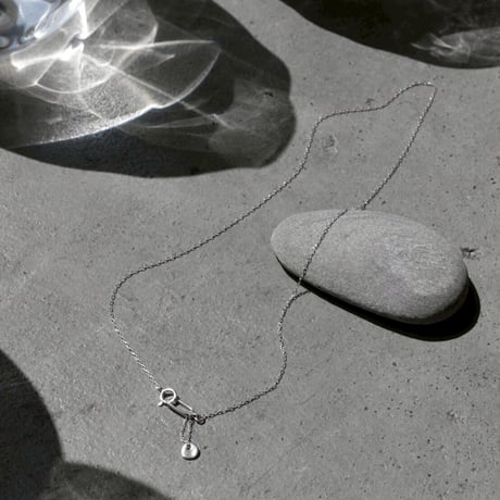 norme tag chain necklace / SV925