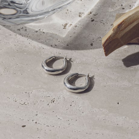 norme fine hoop pierce / SV925