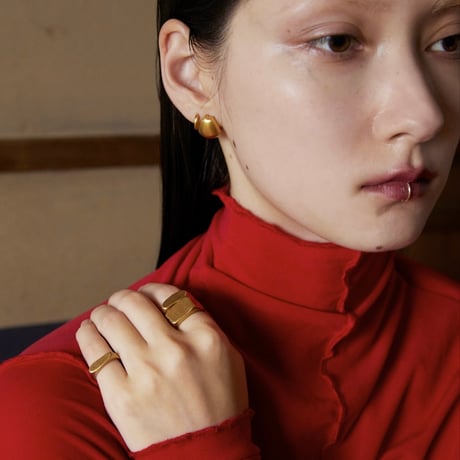 norme ID Ring ④ (Matt) / SV925＋Gold Plated