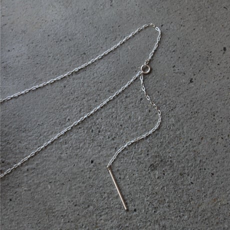 Poire long necklace
