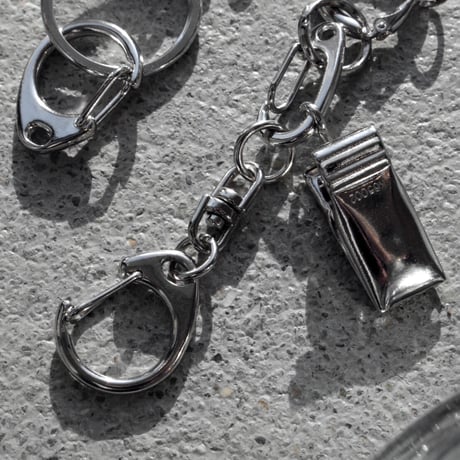 All in keyring earring