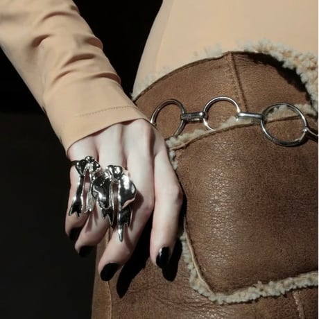 Ribbon large ring