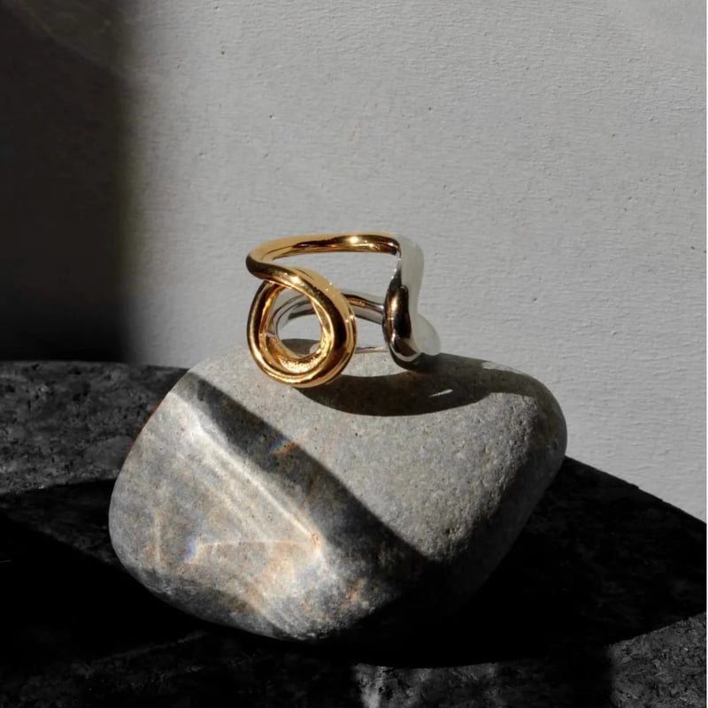 Fibula earcuff ring (mix color) | Soierie Onlin Fibula earcuff ring (mix color) | Soierie Onlin