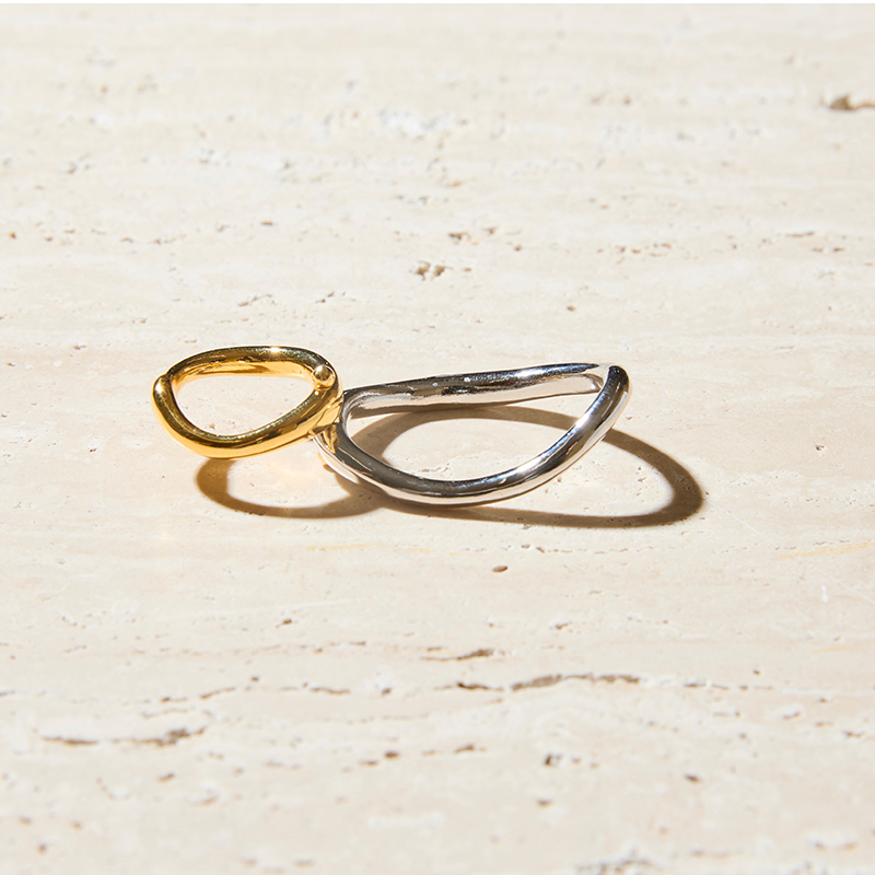 【美品・完売品】Soierie ソワリー　CONNECTRING mix kinetic w ring (mix color) | Soierie Online Store