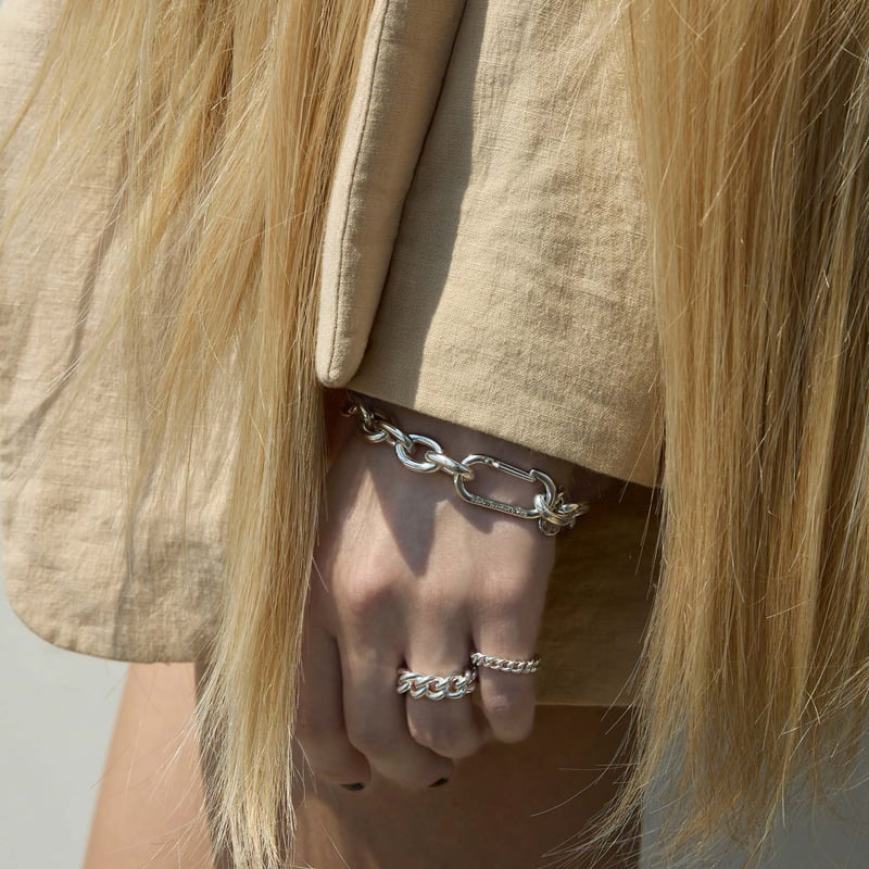 Carabiner loop chain ring (2p) | Soierie Online