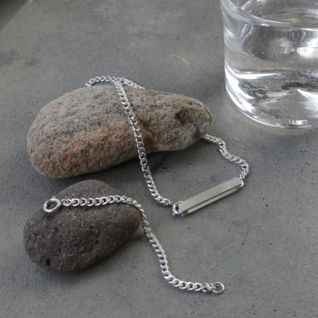 norme ID Plate necklace / SV925