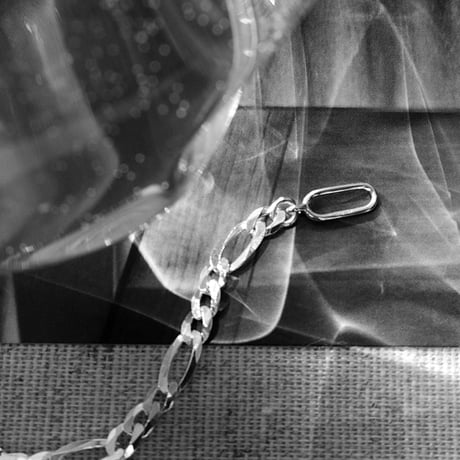 norme standard clear necklace [Unisex line] / SV925