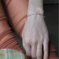 norme long frame bracelet [Unisex] / SV925