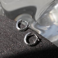 norme uncut hoop pierce (2p) / SV925