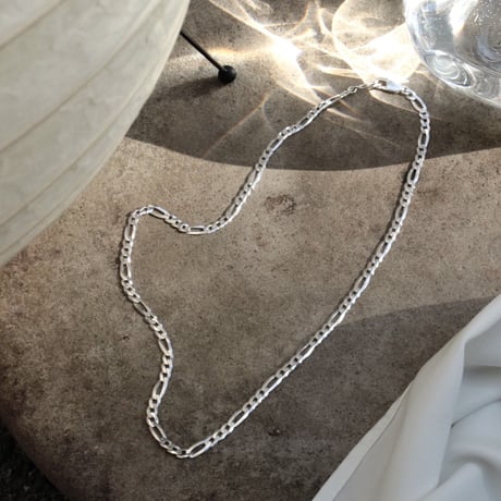 norme standard clear necklace [Unisex line] / SV925