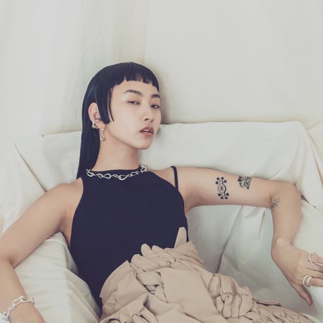 Connect loop earcuff ring (one color)
