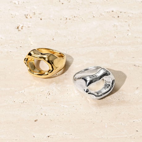 Soft circle hole ring (gloss)