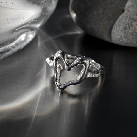 norme open heart ring / SV925