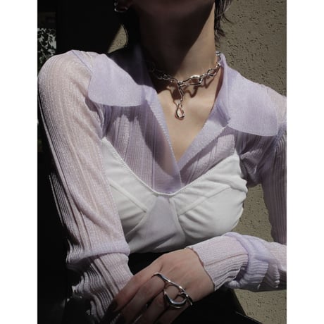 Connect loop necklace