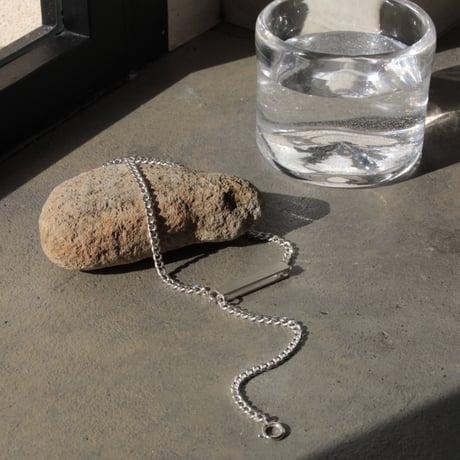 norme ID Plate necklace / SV925