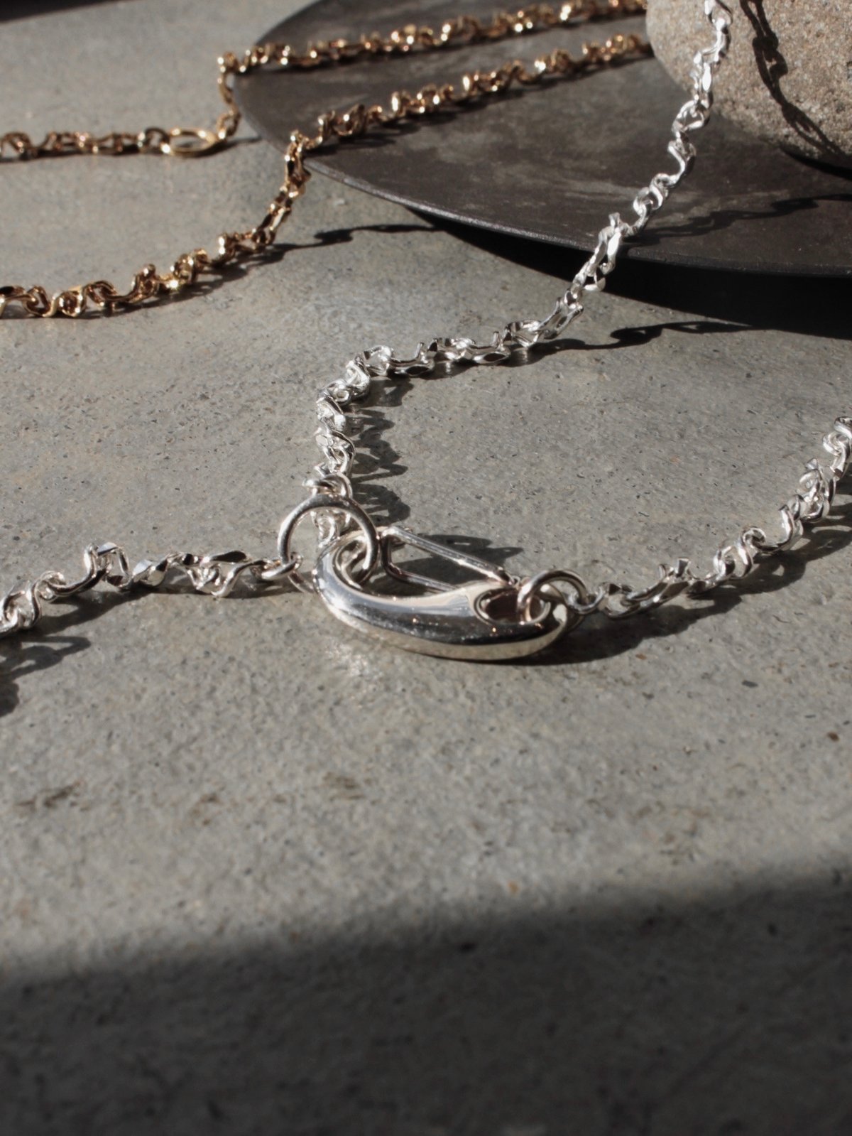 Figue clip slim necklace | Soierie Online Store