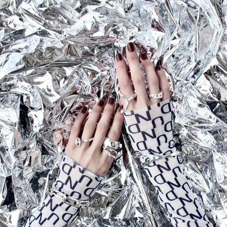 Asymmetry chain ring  [Unisex line]