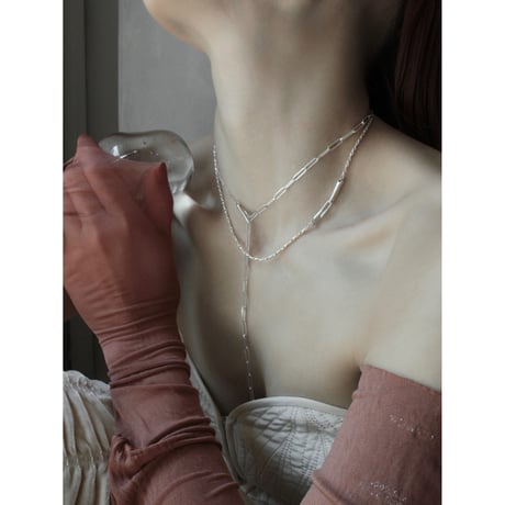 norme dew snake necklace / SV925