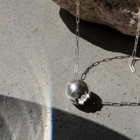 norme true circle necklace / SV925