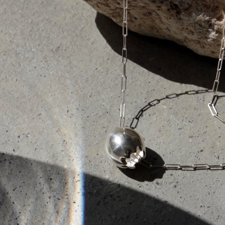 norme true circle necklace / SV925