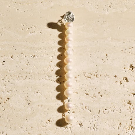 Rose pearl pierce (1P)