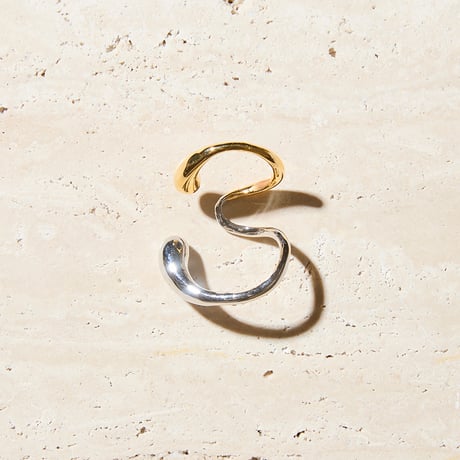 Practical over earcuff ring (mix color)