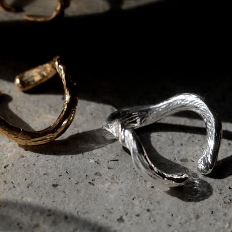 Hair art pinky cuff ring