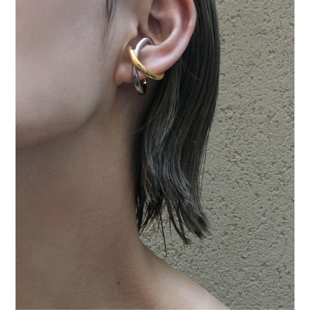 Connect loop earcuff ring (mix color) | Soierie Connect loop earcuff ring (mix color) | Soierie