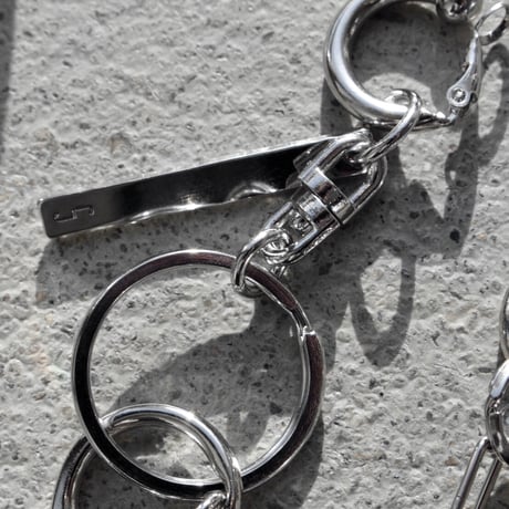 All in keyring earring