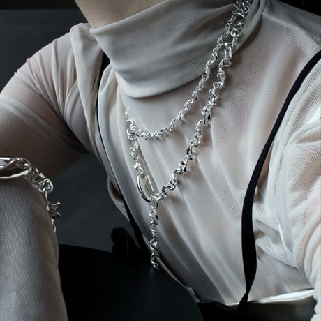 Figue clip slim necklace